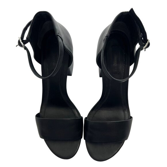 Alexander Wang Abby Cutout Sandals in Black - Picture 2 of 7